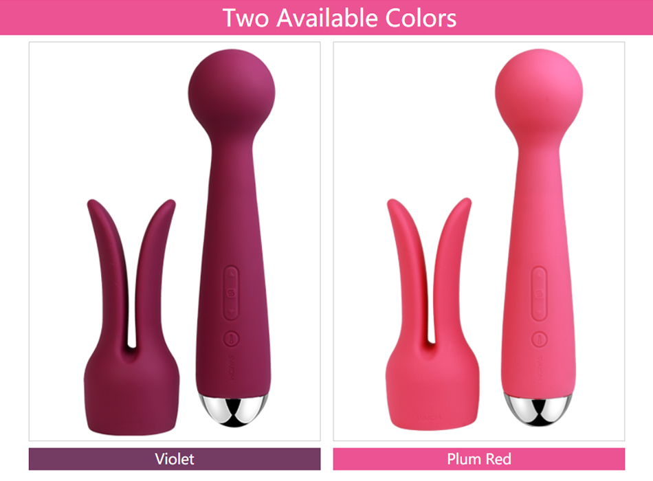 Chày rung Svakom Emma 2in1 máy massage tai thỏ siêu sướng