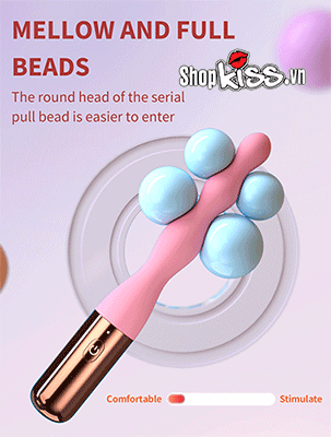 Máy rung hậu môn Bead Elementary kích thích mạnh mẽ massage gay