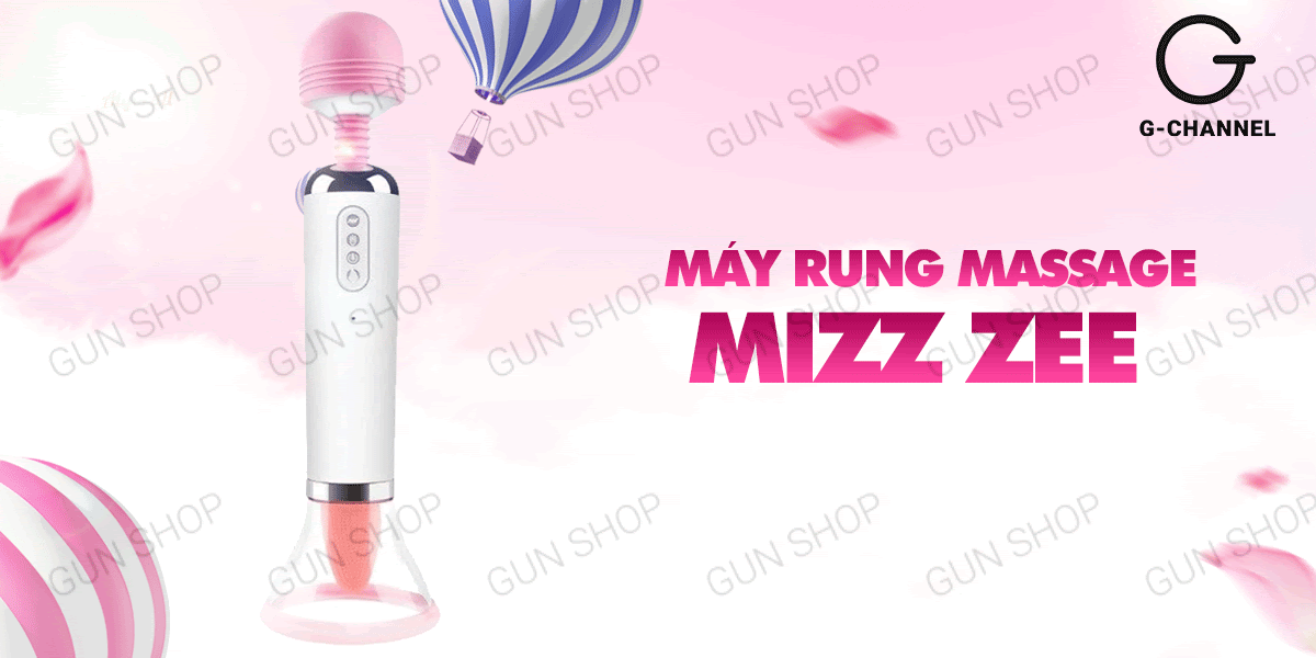 Phân phối Máy rung massage kích thích âm đạo có lưỡi giả hút liếm - Mizz Zee  loại tốt