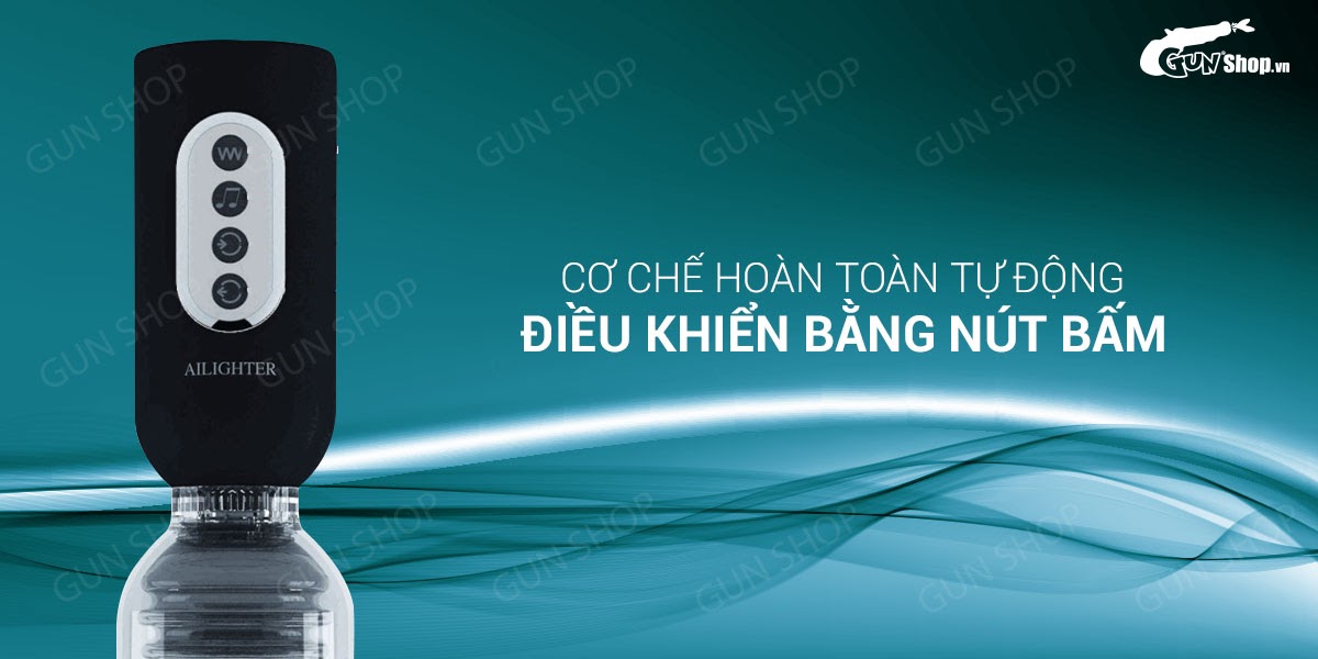 Máy tập dương vật tự động sạc nhanh Ailighter Nusmile Dr.Jet kích thích