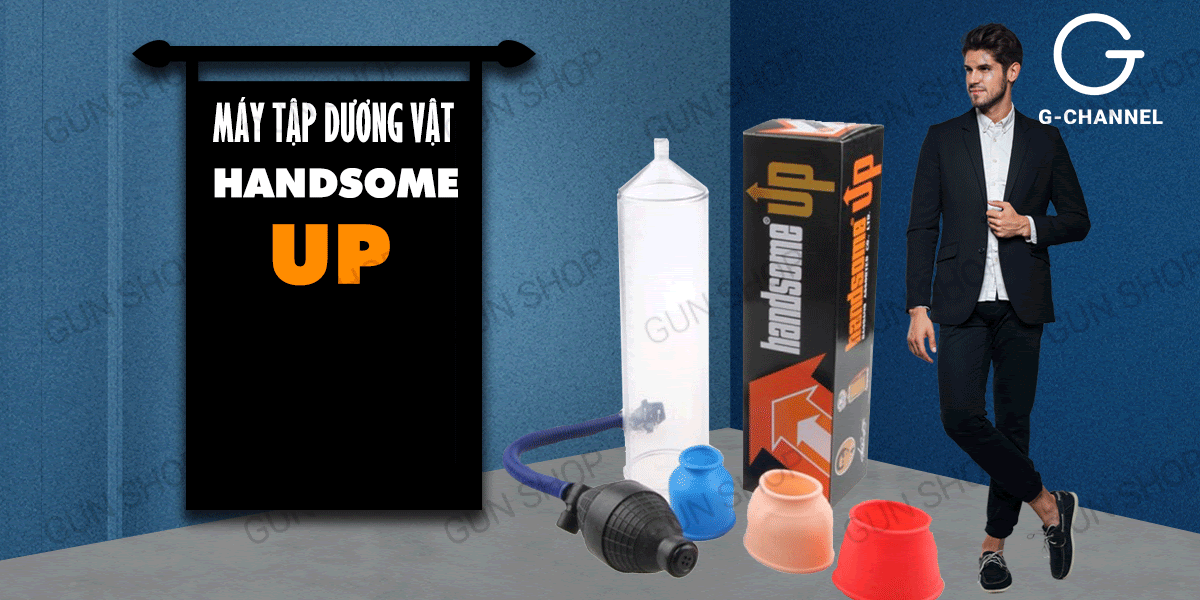 Máy tập tăng kích thước dương vật Handsome Up siêu hiệu quả