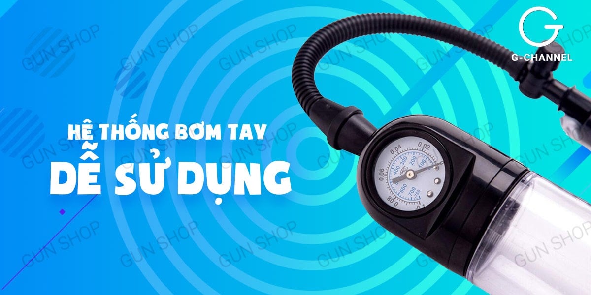 Giá sỉ Máy tập tăng kích thước dương vật áp suất kéo - Men Powerup  hàng xách tay