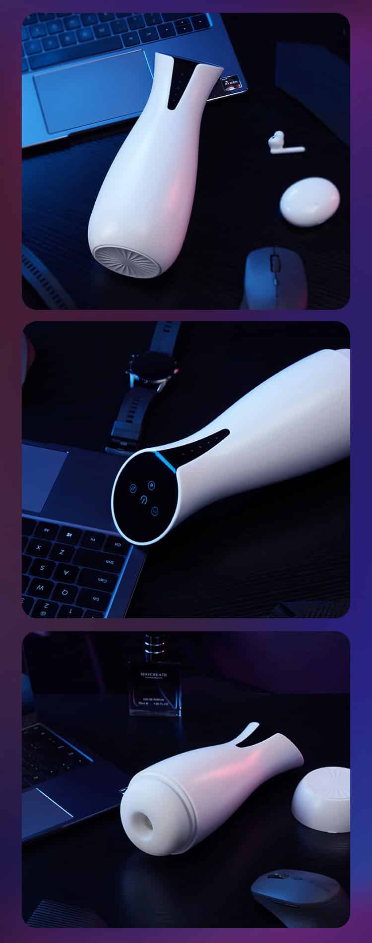 Máy thủ dâm Wonderland Galaxy co bóp bú mút tỏa nhiệt như thật