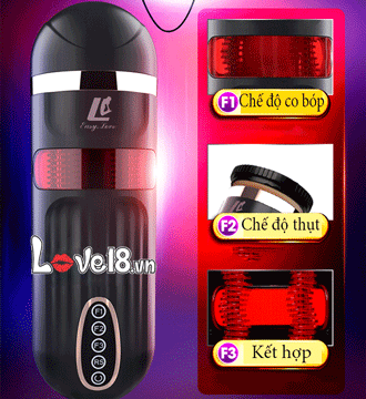 Máy Thủ Dâm Âm Đạo Giả FreeLander Cao Cấp Rung Thụt Đa Chức Năng