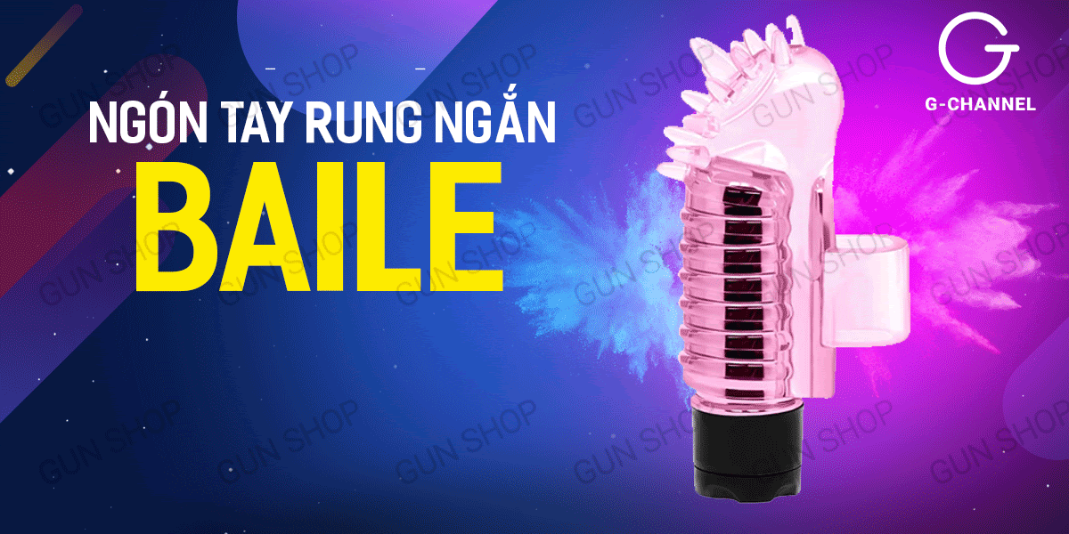 Baile ngón tay ngắn rung mạnh pin độc đáo cực đã cho bạn