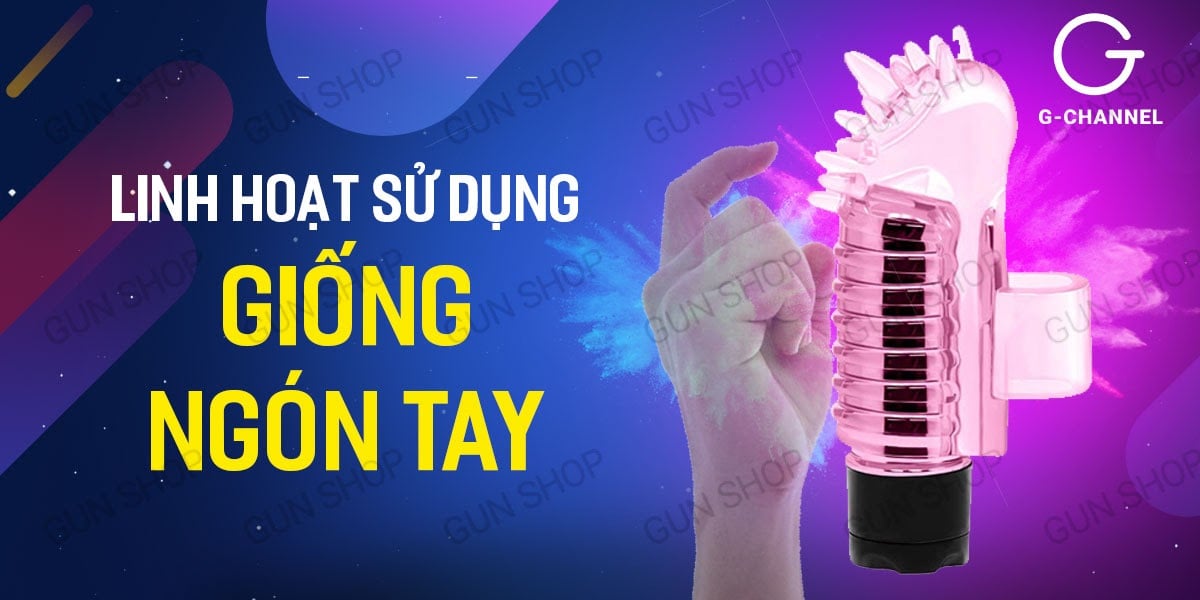 Baile ngón tay ngắn rung mạnh pin độc đáo cực đã cho bạn