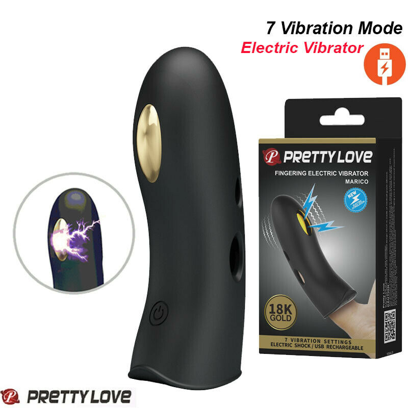 Ngón Tay Rung Mạ Vàng 24k Siêu Kích Thích Tăng Khoái Cảm PrettyLove