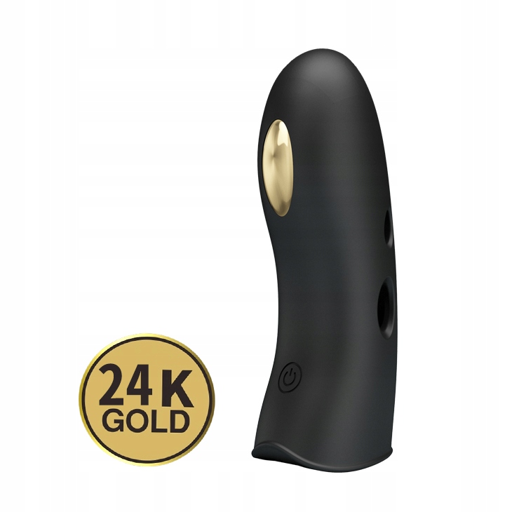 Ngón Tay Rung Mạ Vàng 24k Siêu Kích Thích Tăng Khoái Cảm PrettyLove