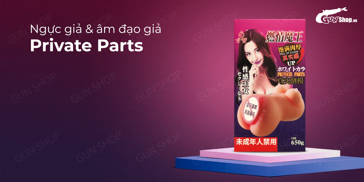 Ngực giả âm đạo silicon cao cấp mềm mịn thoải mái, tự nhiên