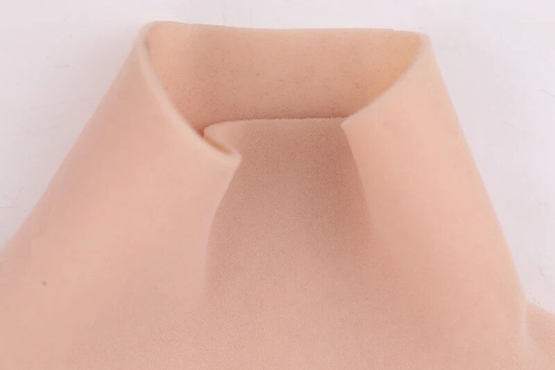 Ngực giả silicone KUMIHO cổ cao cosplay gay độc đáo hấp dẫn