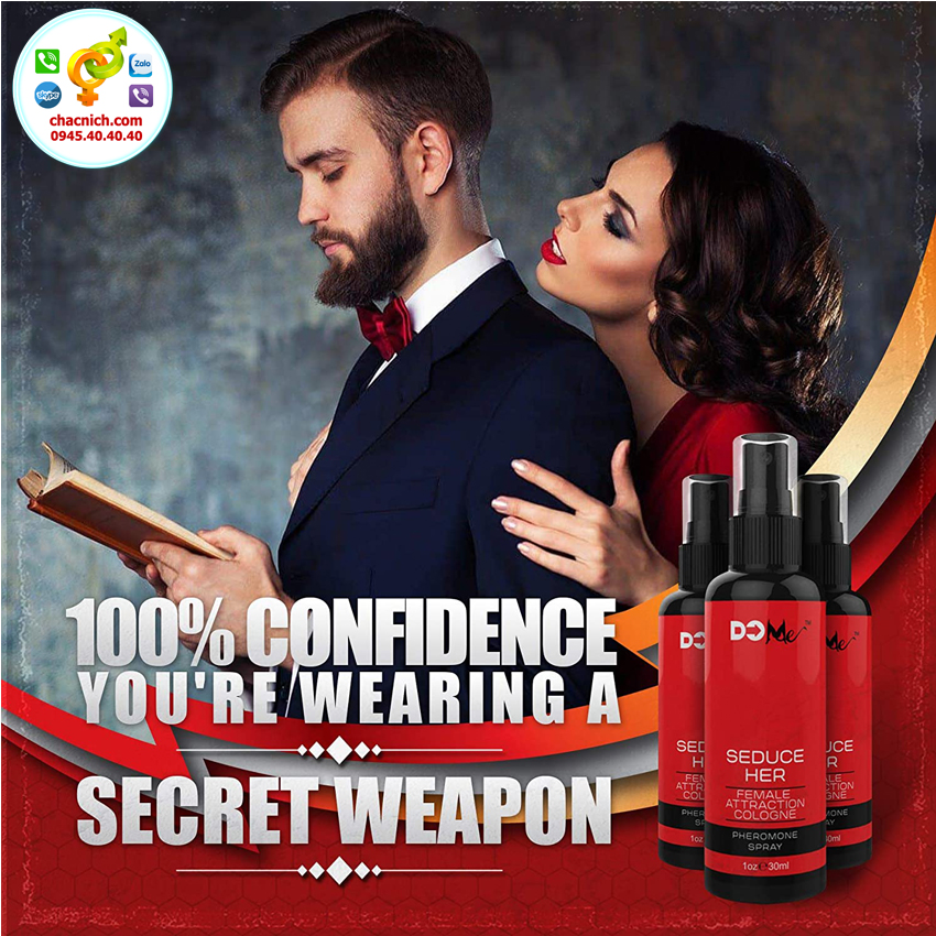 Nước hoa kích dục nữ Do Me Seduce Her 30ml mùi hương quyến rũ kích thích