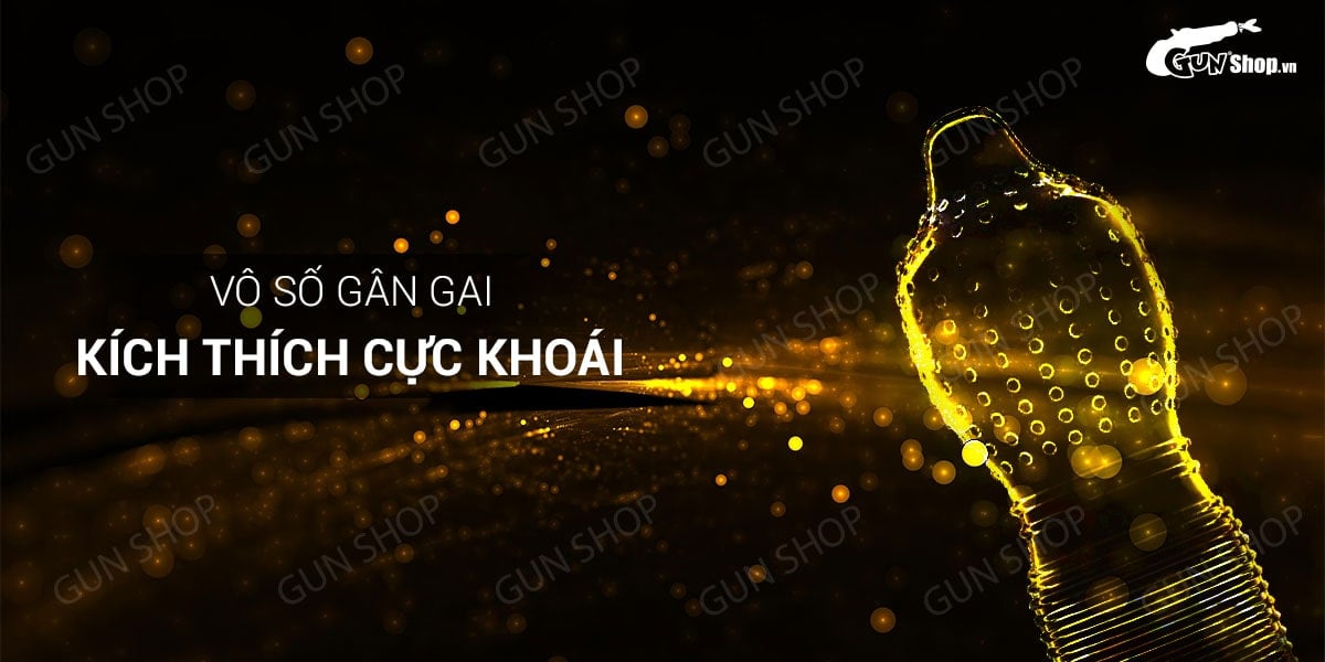 Bao cao su OLO 0.01 gân gai siêu mỏng kéo dài cực khoái hộp 10 cái