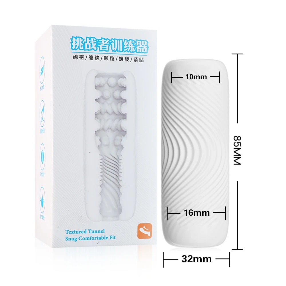 Ống silicon thủ dâm cầm tay kéo dài thời gian quan hệ an toàn