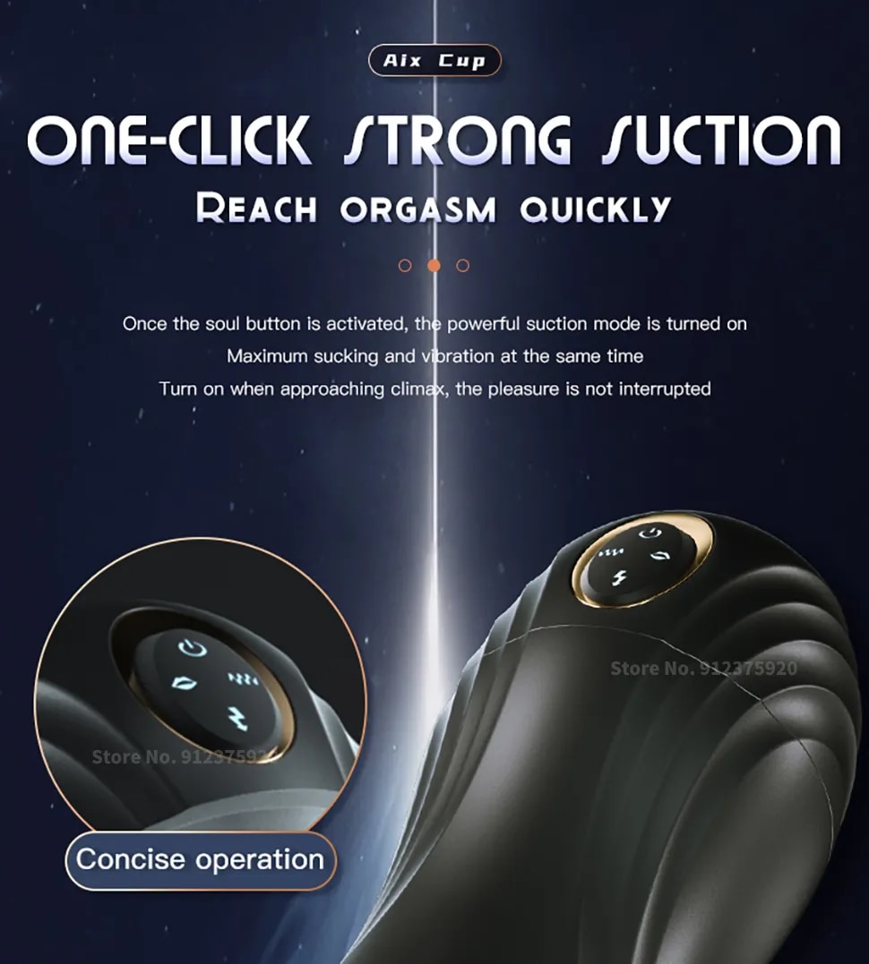 Âm đạo giả Fanle Aix Cup rung bú hút co bóp mạnh mềm mại