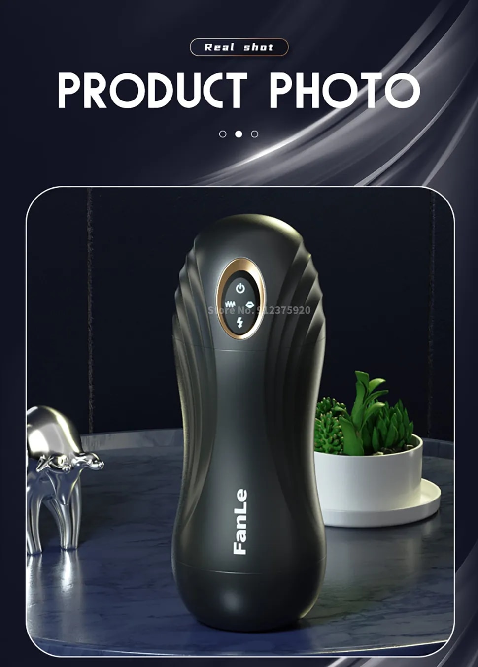 Âm đạo giả Fanle Aix Cup rung bú hút co bóp mạnh mềm mại