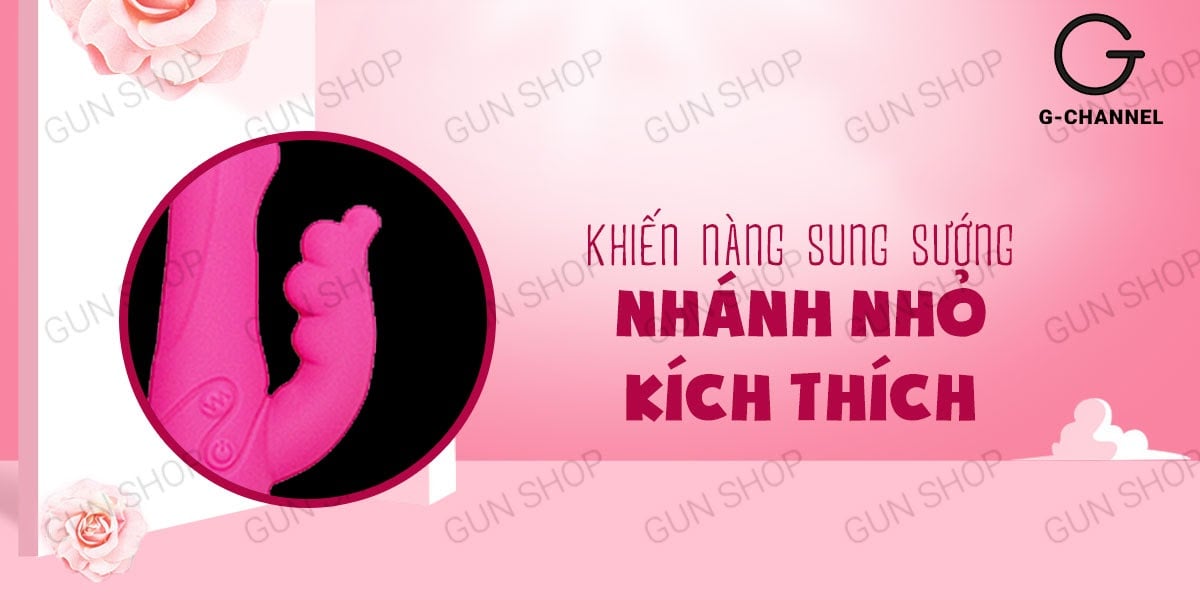 Dương vật giả đa chiều rung mạnh mượt pin bền Joko Adore