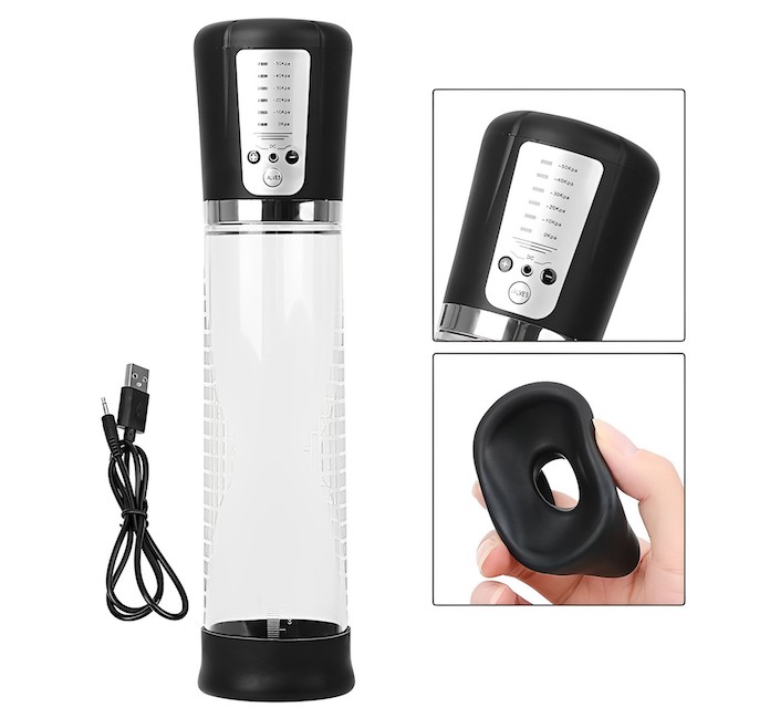 Máy tập dương vật Penis Pump tự động tăng kích thước hiệu quả nhanh