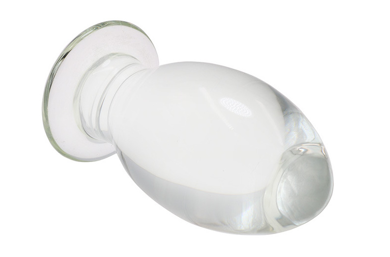 Phích cắm hậu môn thủy tinh siêu to giọt nước, an toàn, kích thích Phích cắm hậu môn thủy tinh siêu to giọt nước, an toàn, kích thích