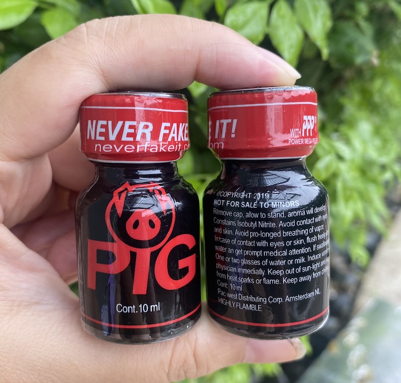 Popper Pig 10ml USA chính hãng PWD kích thích mạnh mẽ Popper Pig 10ml USA chính hãng PWD kích thích mạnh mẽ