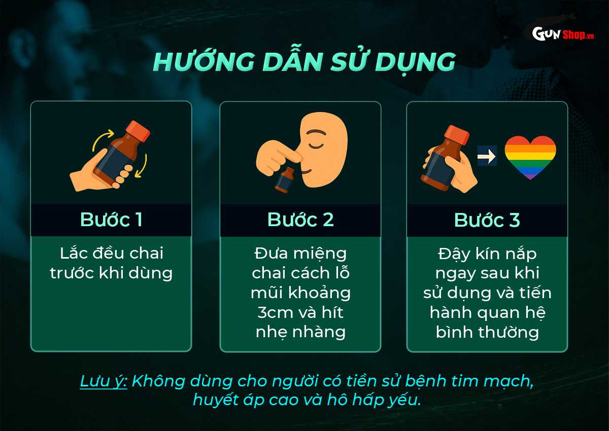 Popper PWD Avenger Neon Party chai hít tăng khoái cảm tăng hưng phấn đôi lứa