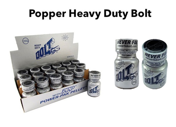 Bolt Popper 10ml PWD Mỹ chính hãng, Top Bot mạnh, kích thích cực đỉnh