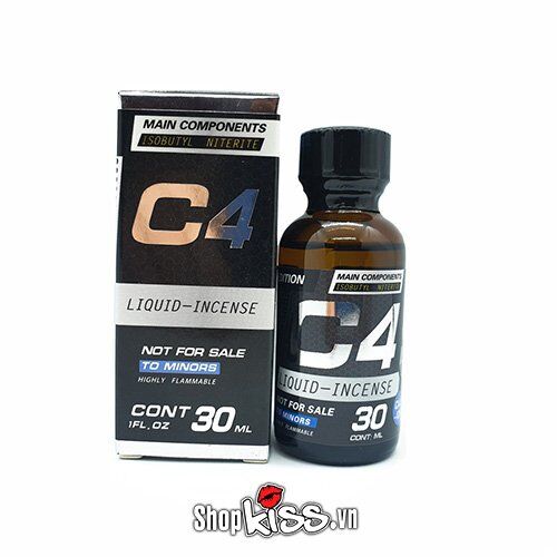 Popper C4 30ml lâu dài Đỉnh Cao Cảm Giác Kích Thích Mạnh