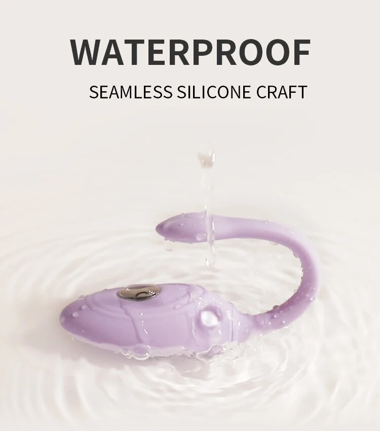 Trứng rung sốc điện WoWYes nhỏ gọn điều khiển từ xa tiện lợi