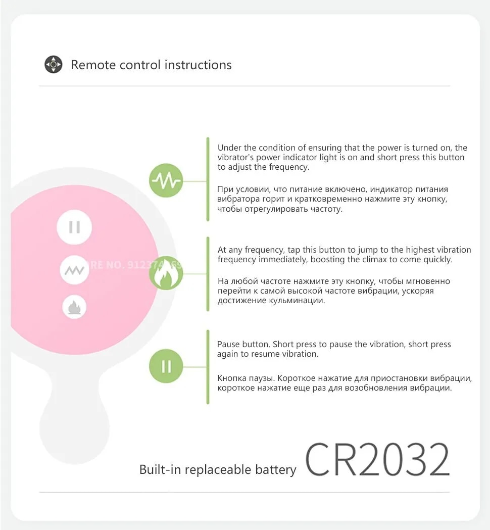 Quần lót rung điều khiển từ xa Wireless Remote Dương vật giả tiện dụng