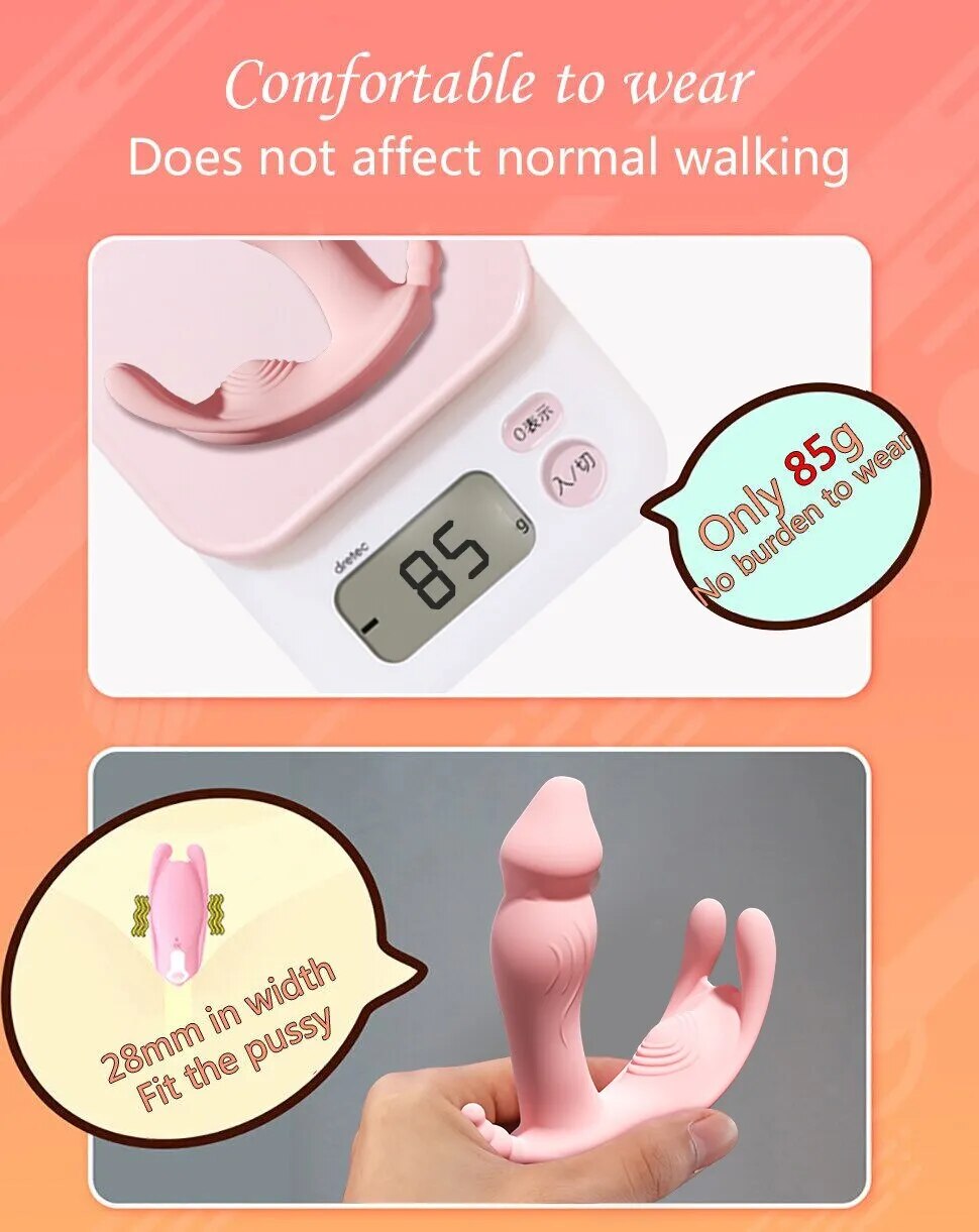 Quần lót rung điều khiển từ xa Wireless Remote Dương vật giả tiện dụng