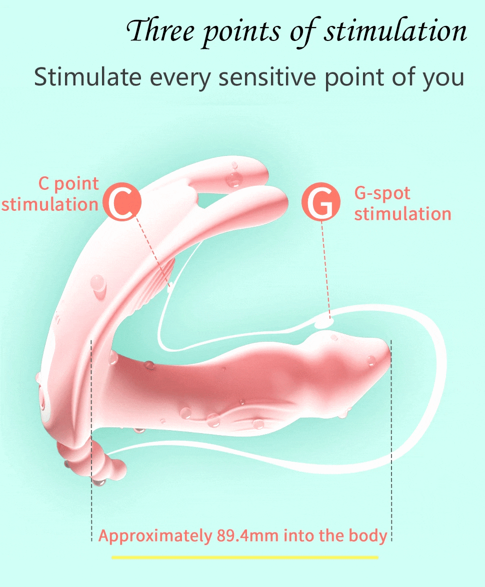 Quần lót rung điều khiển từ xa Wireless Remote Dương vật giả tiện dụng