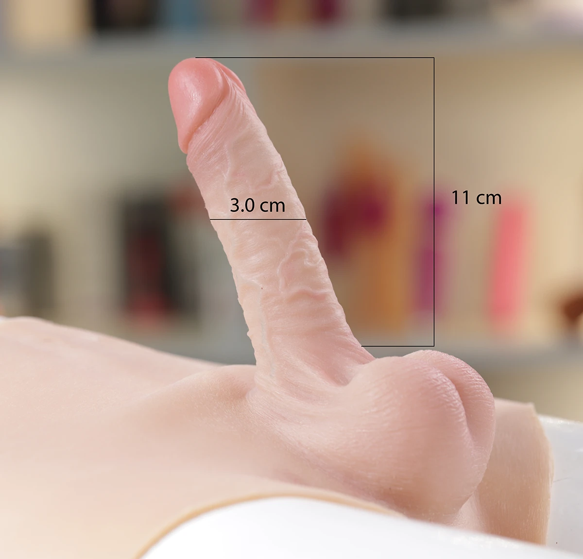 Quần silicone lót nhung Jiuai gắn dương vật giả đặc ruột cho Les Quần silicone lót nhung Jiuai gắn dương vật giả đặc ruột cho Les