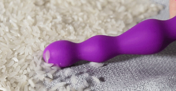 Que rung hậu môn Blade silicon mềm chống nước 15cm rung mạnh