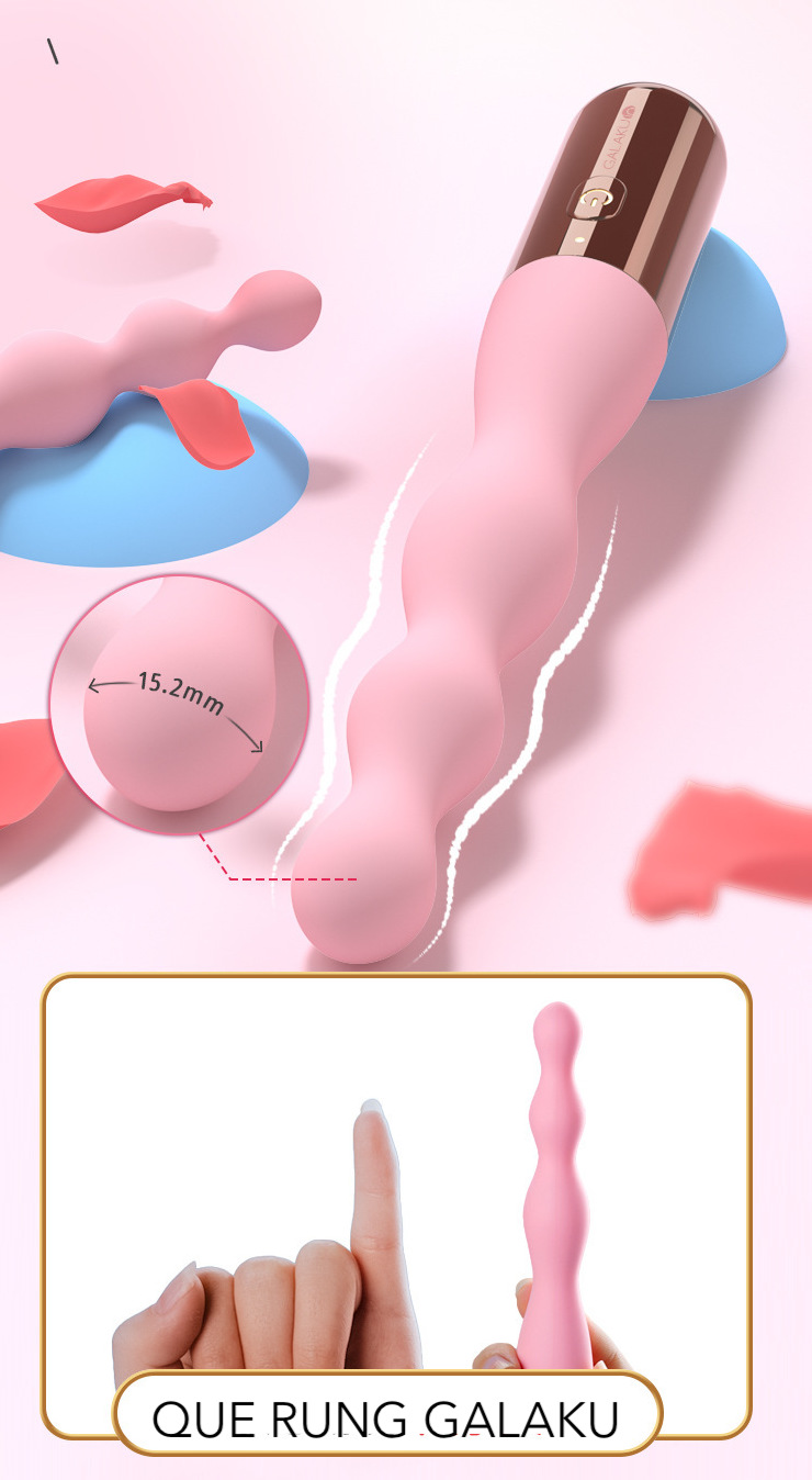 Máy rung hậu môn Bead Elementary kích thích mạnh mẽ massage gay