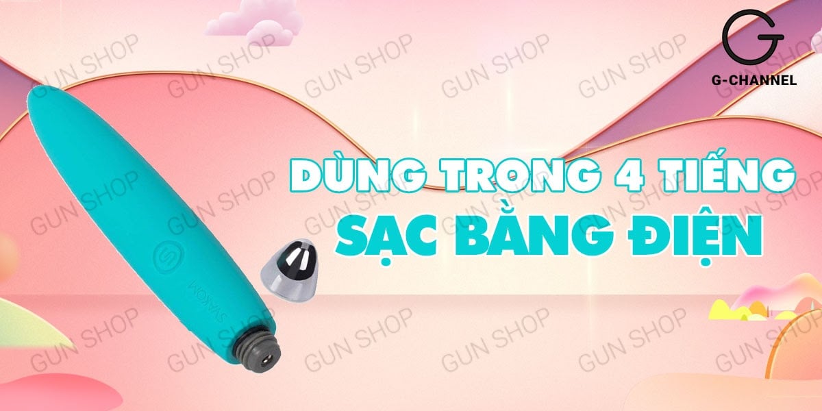 Que rung Svakom Daisy nhỏ gọn sạc pin mạnh mẽ tiện lợi