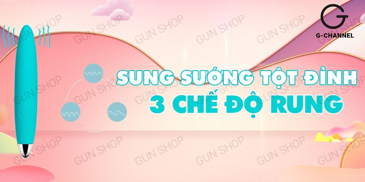 Que rung Svakom Daisy nhỏ gọn sạc pin mạnh mẽ tiện lợi