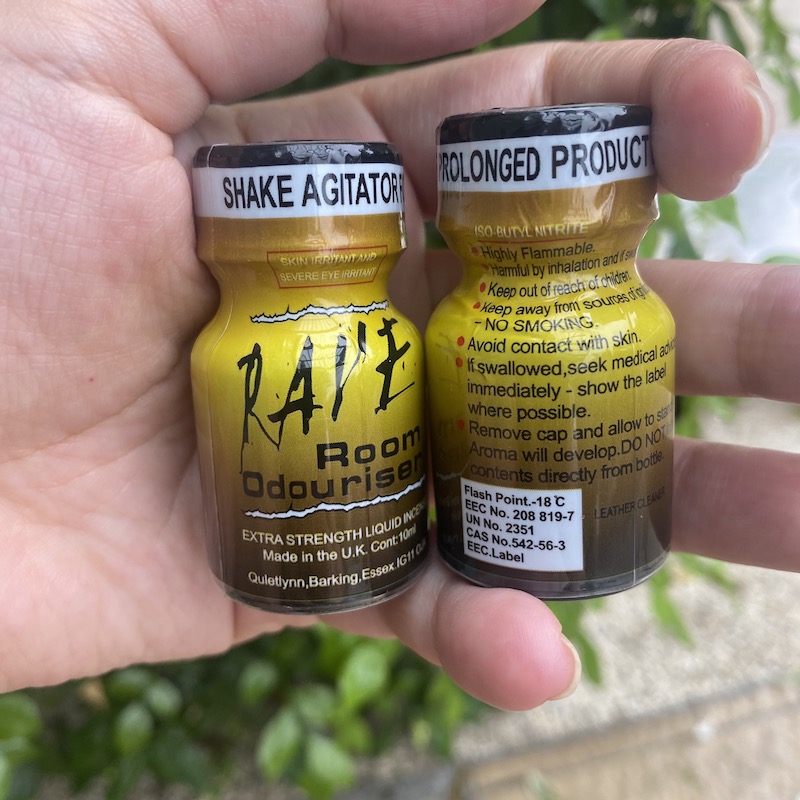 Popper Rave Room Odouriser 10ml siêu mạnh kích thích cảm giác tăng khoái cảm