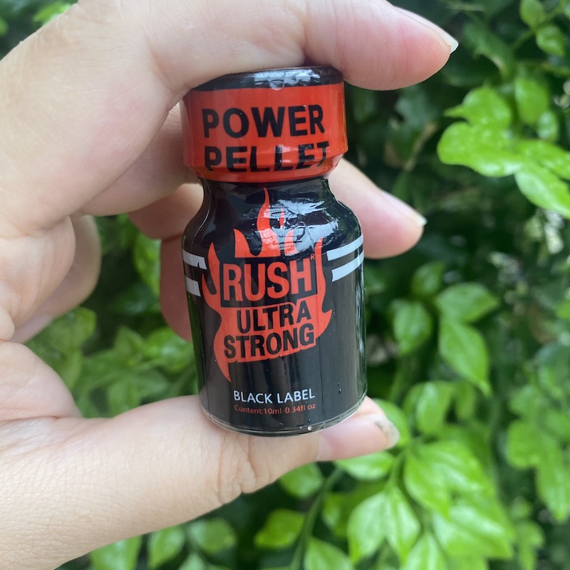 Popper Rush Ultra Strong Black Label 10ml Mỹ chính hãng kích thích Popper Rush Ultra Strong Black Label 10ml Mỹ chính hãng kích thích