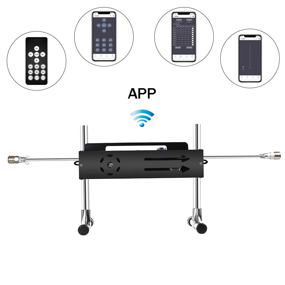 Máy làm tình tự động 2 đầu FREDORCH F21S điều khiển app giá tốt