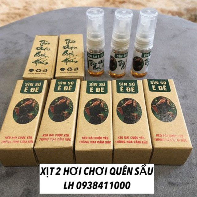 Sìn sú Ê Đê chính hãng xịt kéo dài quan hệ chai 5ml, tăng phê