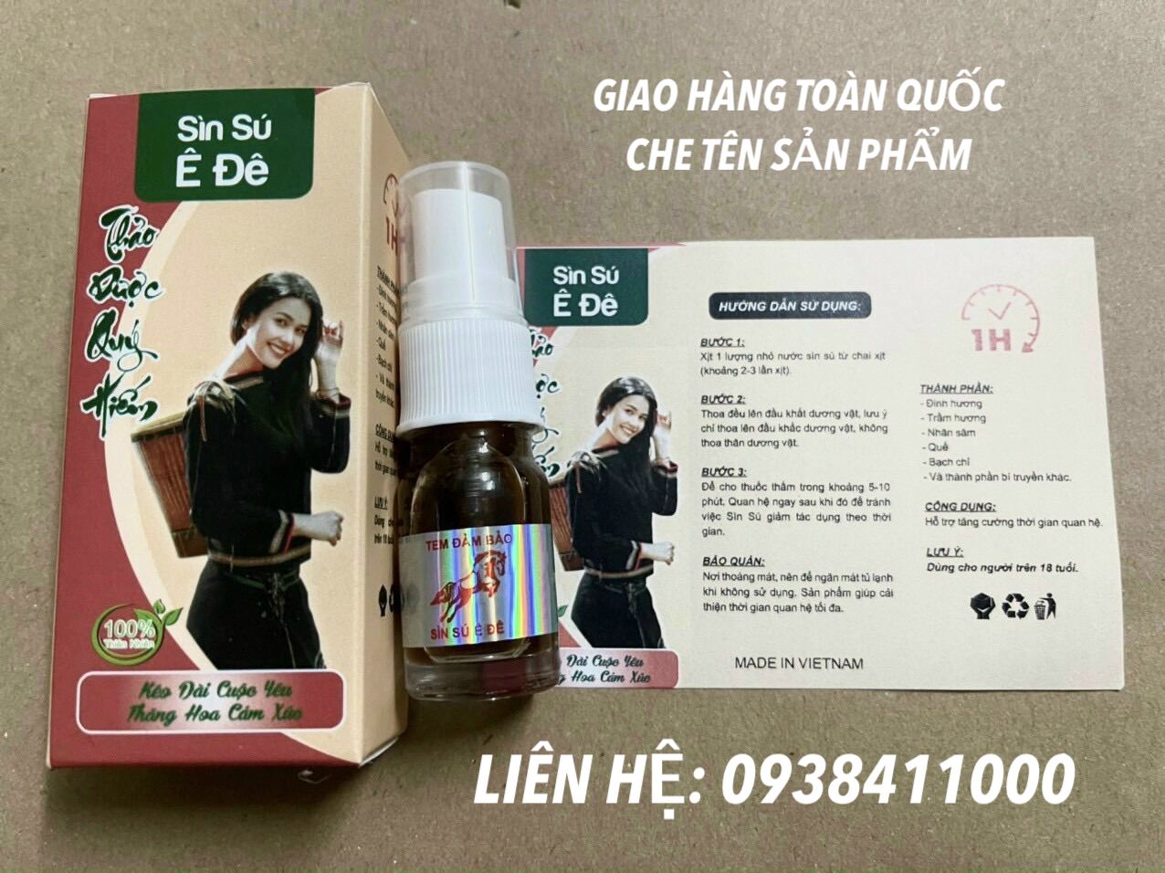 Sìn sú sịt Ê Đê cao cấp chính hãng chai lớn đảm bảo chất lượng