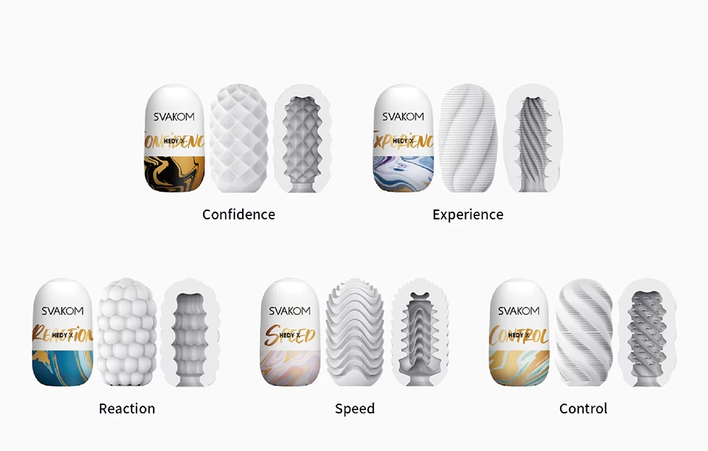 Âm đạo giả trứng nhỏ gọn Svakom Hedy X siêu bền cao cấp