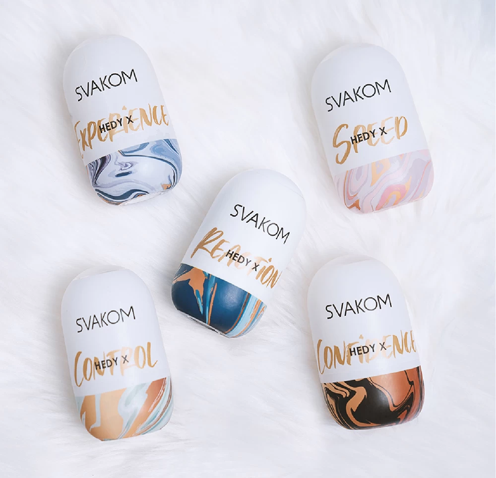 Âm đạo giả trứng nhỏ gọn Svakom Hedy X siêu bền cao cấp