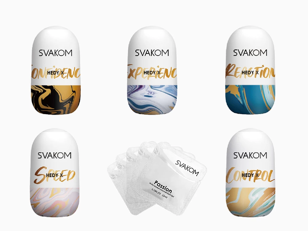 Âm đạo giả trứng nhỏ gọn Svakom Hedy X siêu bền cao cấp