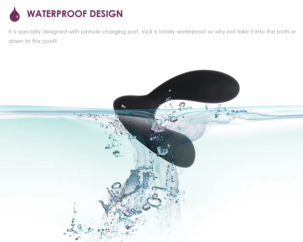 Dụng cụ kích thích hậu môn Svakom Vick 7 chế độ Máy rung đa tần số cao cấp bán chạy