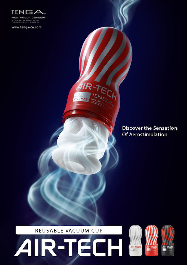 Cốc thủ dâm Tenga Air-Tech Nhật Bản cao cấp hút chân không siêu thật