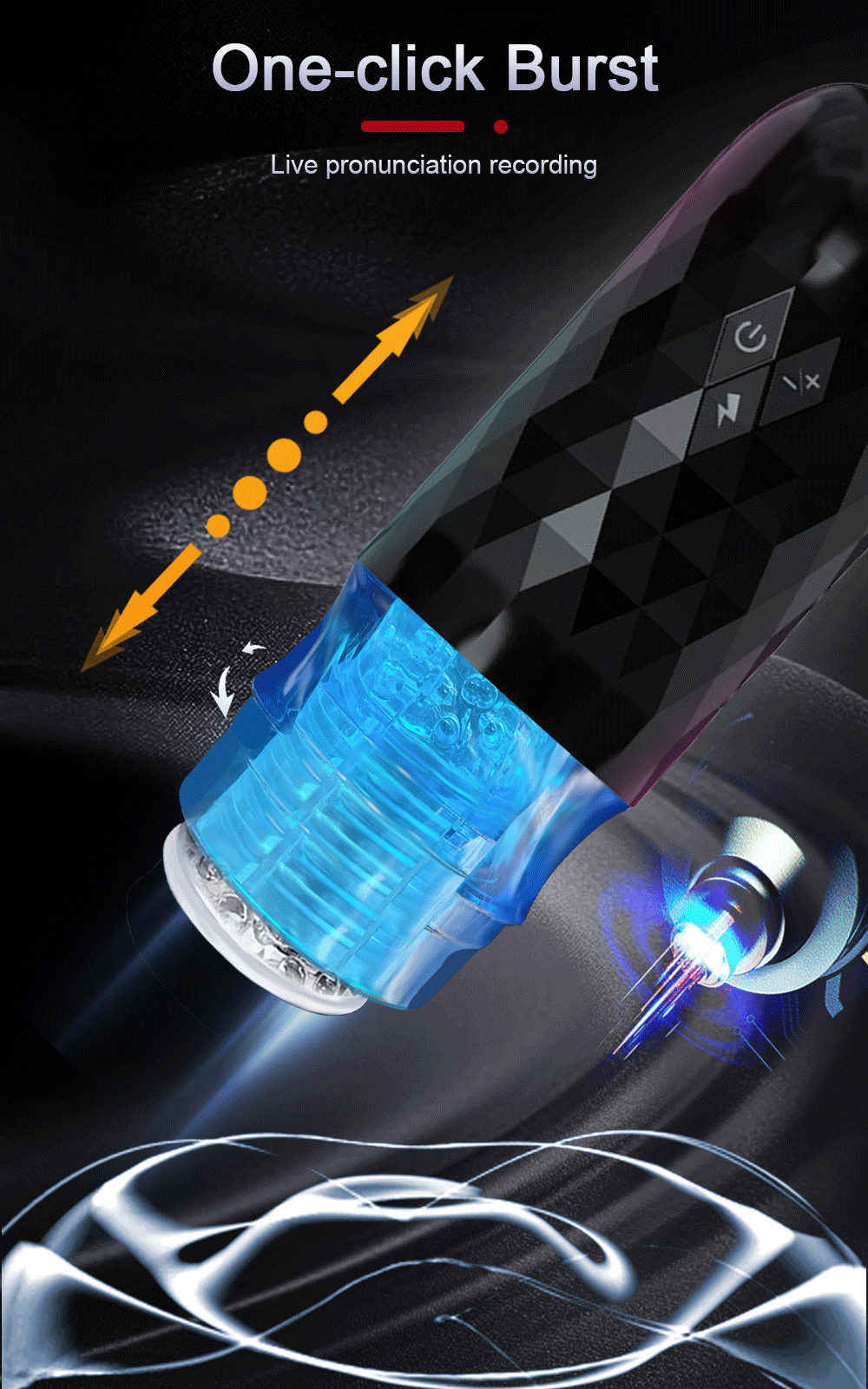 Máy thủ dâm tự động Masturbator đa năng rung thụt xoay tròn dễ chịu