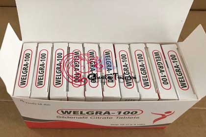 Viên uống Welgra 100mg Ấn Độ tăng cường sinh lý cương dương tốt