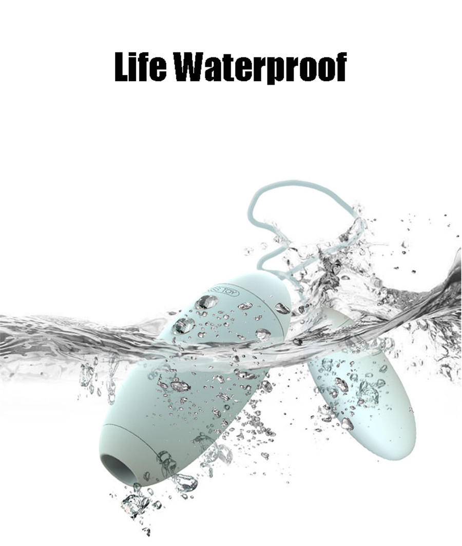 Trứng Nhảy 2 cục rung hút âm đạo Kis Toy Miss USA cao cấp