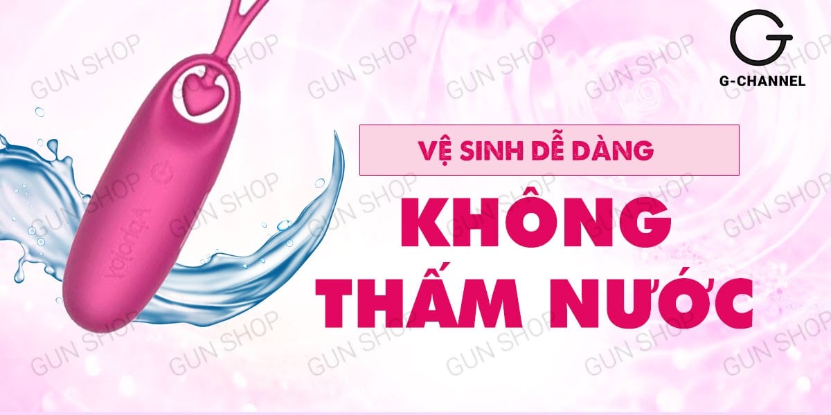 Trứng rung 1 đầu không dây sạc điện Aphojoy siêu hot giá tốt