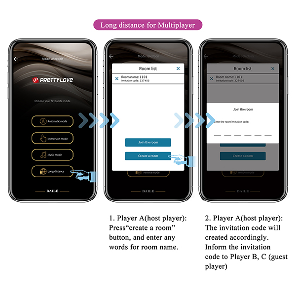 Trứng rung 2 đầu Pretty Love Catalina Bluetooth điều khiển app từ xa Trứng rung 2 đầu Pretty Love Catalina Bluetooth điều khiển app từ xa
